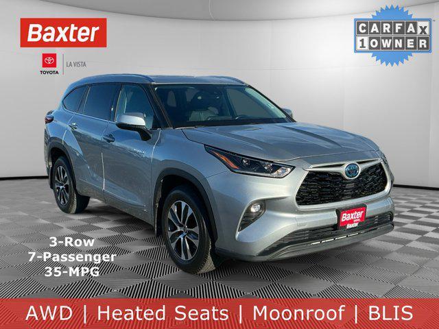 used 2021 Toyota Highlander Hybrid car, priced at $27,585