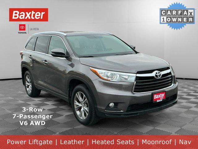 used 2015 Toyota Highlander car, priced at $20,000