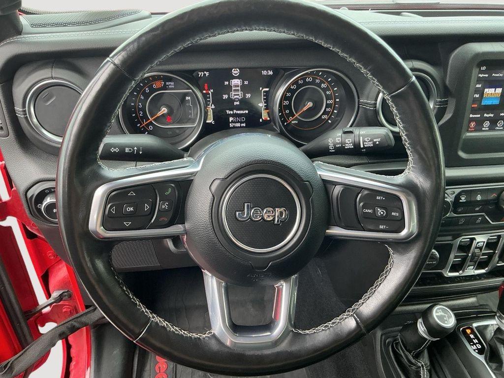 used 2021 Jeep Wrangler Unlimited car, priced at $27,589