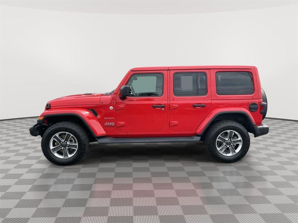 used 2021 Jeep Wrangler Unlimited car, priced at $27,589