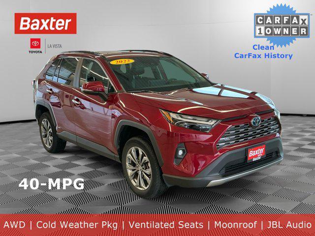 used 2022 Toyota RAV4 Hybrid car, priced at $35,998