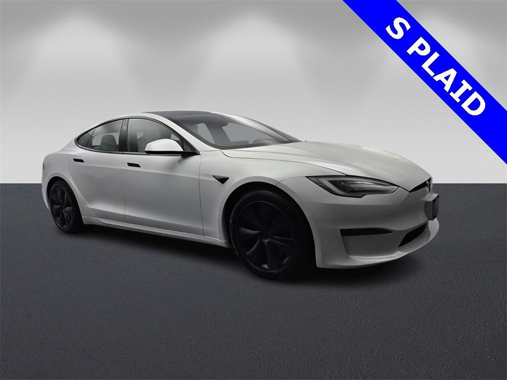 used 2021 Tesla Model S car, priced at $58,995