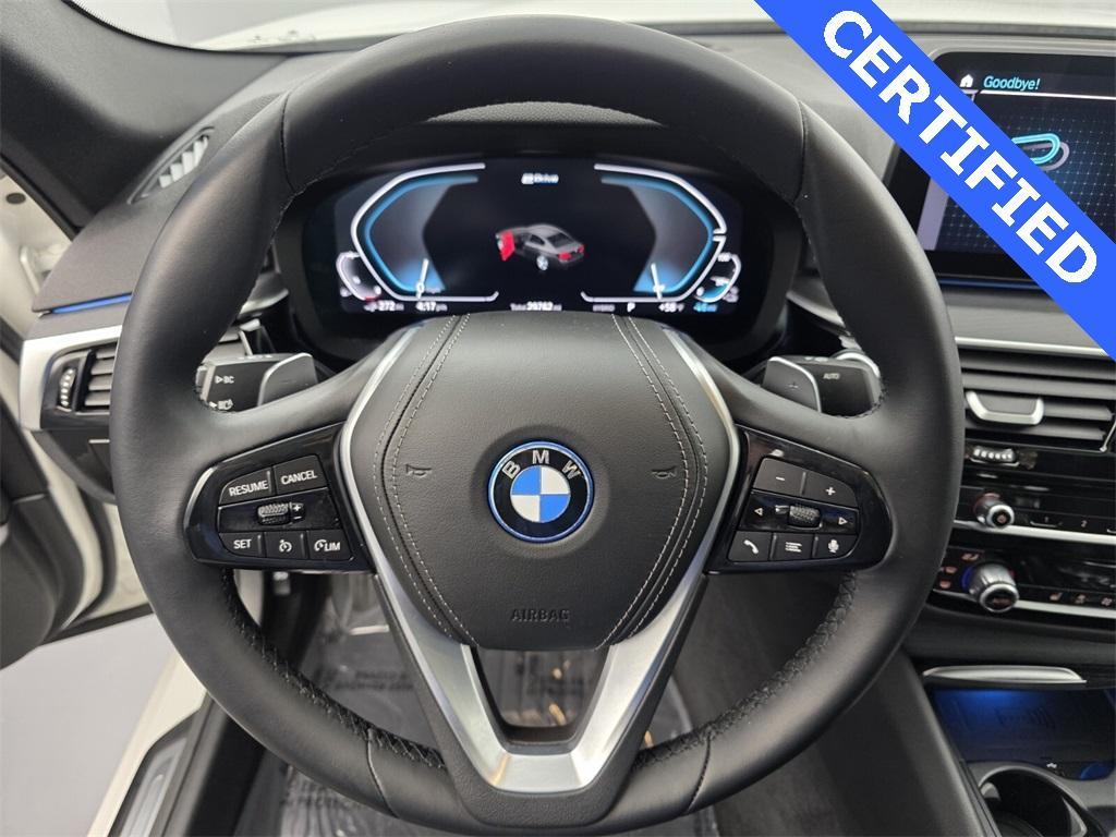 used 2023 BMW 530e car, priced at $36,495