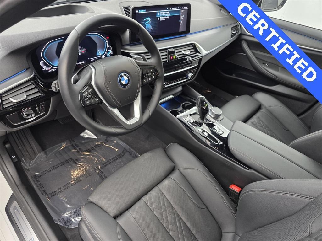used 2023 BMW 530e car, priced at $36,495