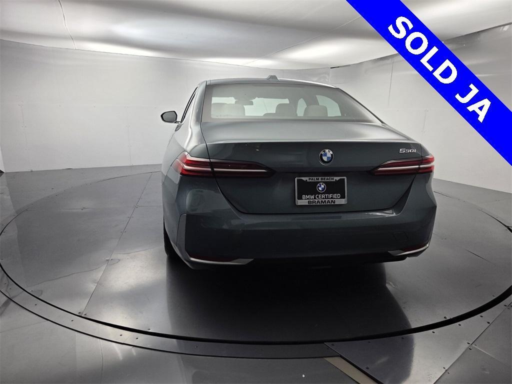 used 2025 BMW 530 car, priced at $42,995
