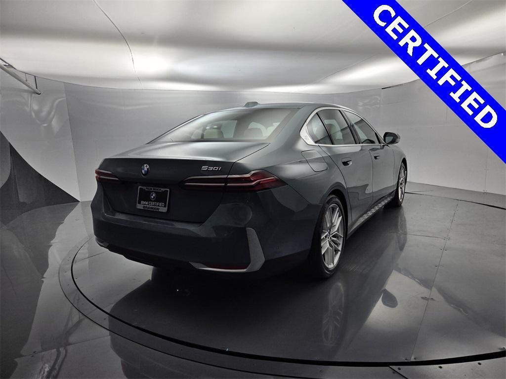 used 2025 BMW 530 car, priced at $46,495