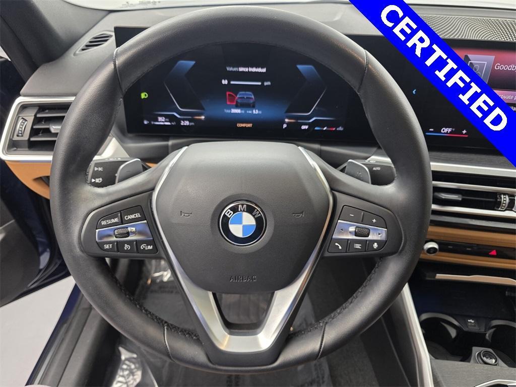 used 2023 BMW 330 car, priced at $34,995