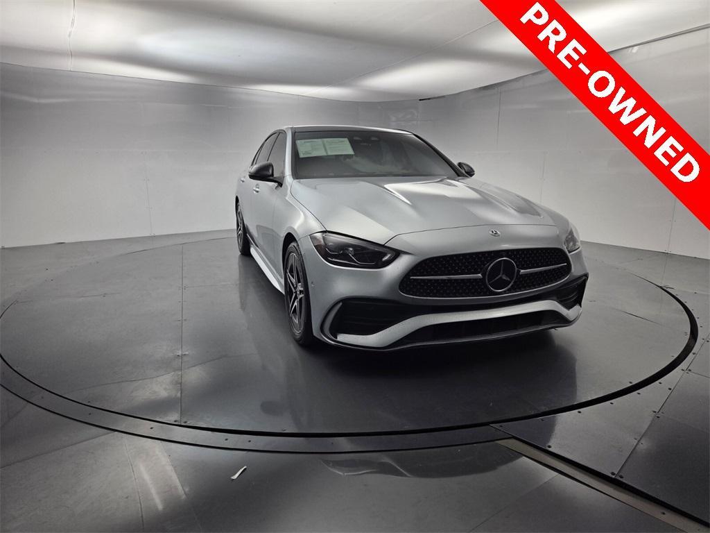 used 2023 Mercedes-Benz C-Class car, priced at $34,495