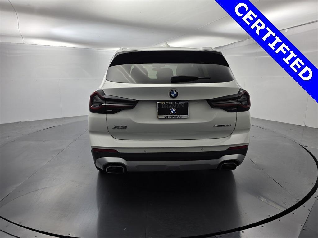 used 2022 BMW X3 car, priced at $30,995
