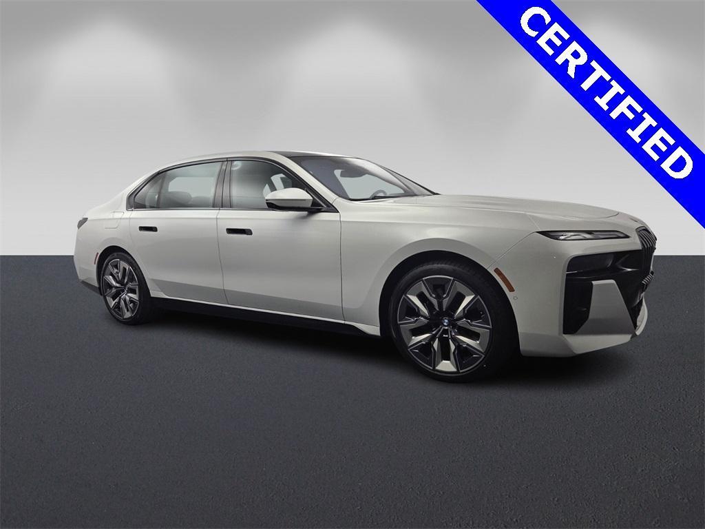 used 2023 BMW 740 car, priced at $63,495