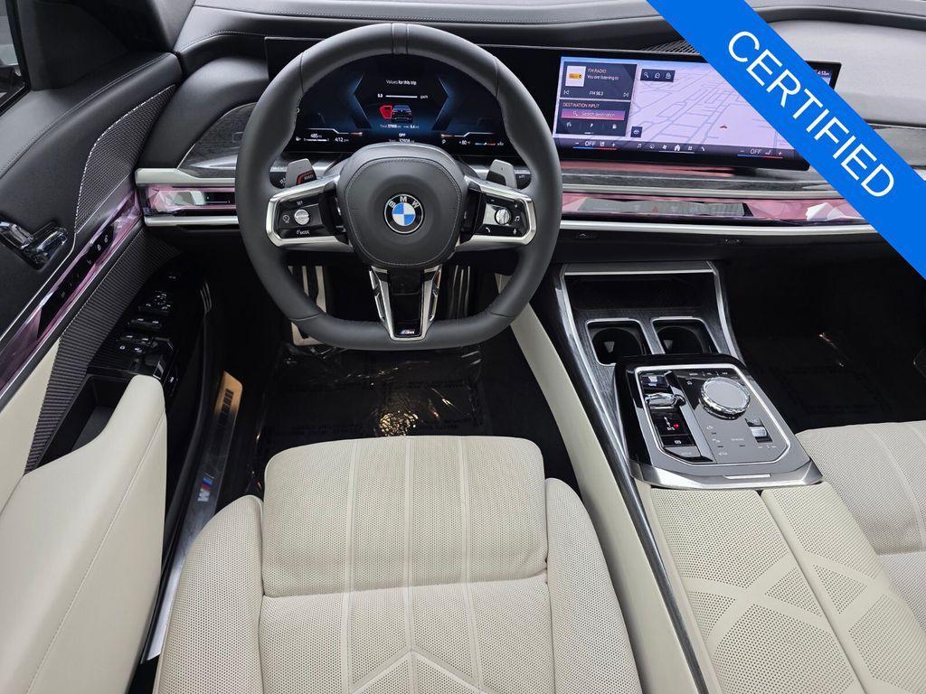 used 2023 BMW 740 car, priced at $61,995