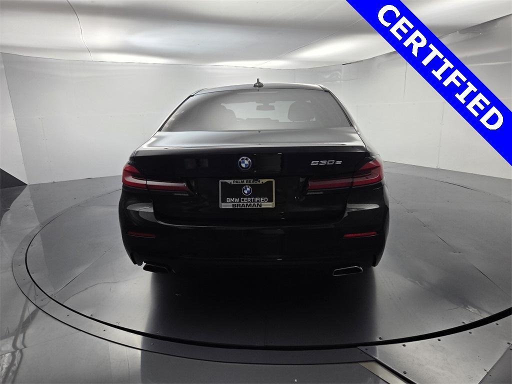 used 2023 BMW 530e car, priced at $36,995