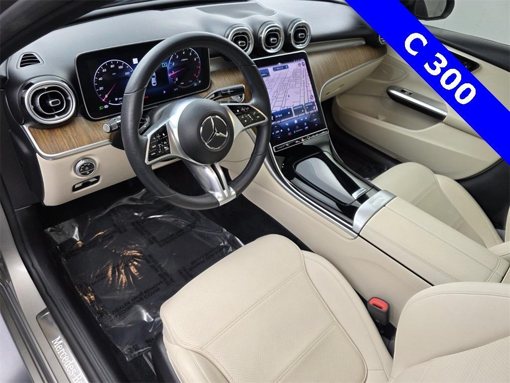 used 2023 Mercedes-Benz C-Class car, priced at $33,995