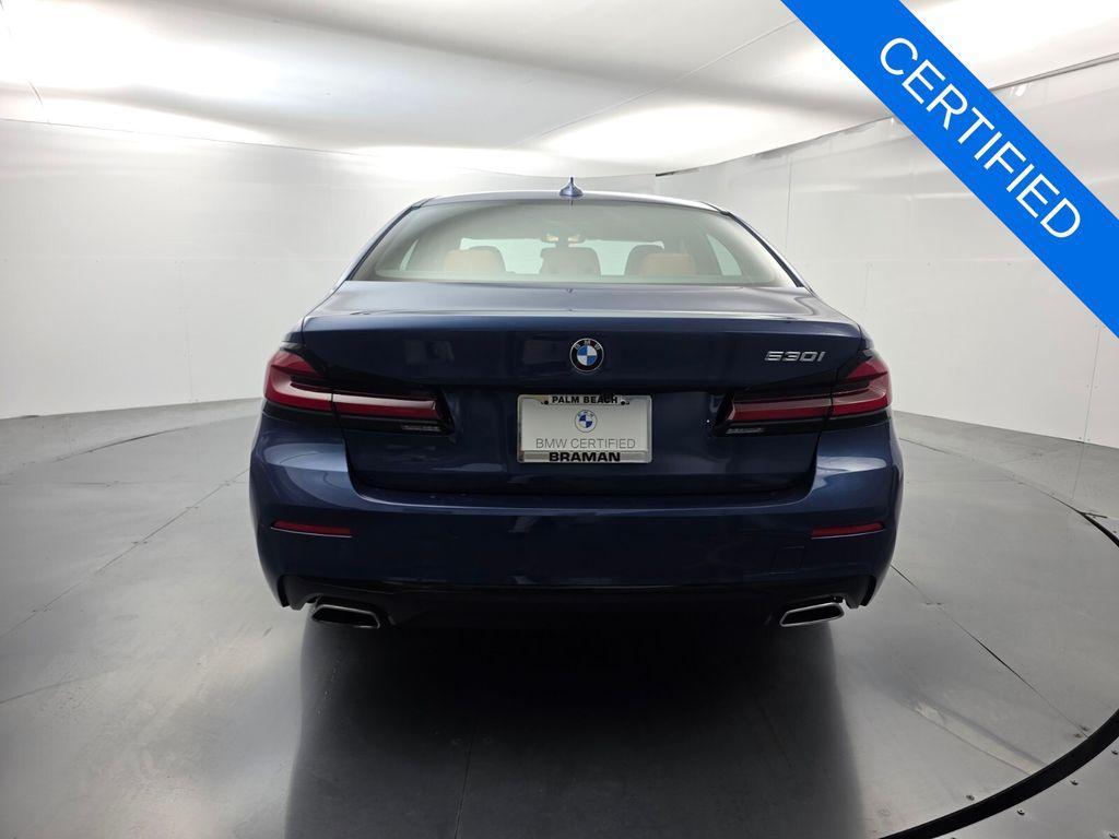 used 2023 BMW 530 car, priced at $38,995