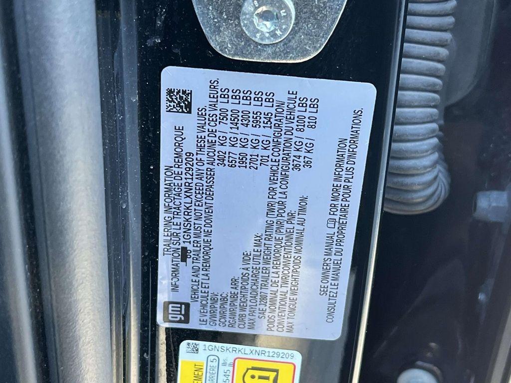 used 2022 Chevrolet Tahoe car, priced at $52,990