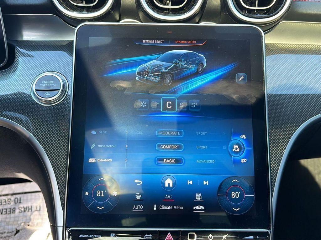 used 2024 Mercedes-Benz AMG C 43 car, priced at $50,990