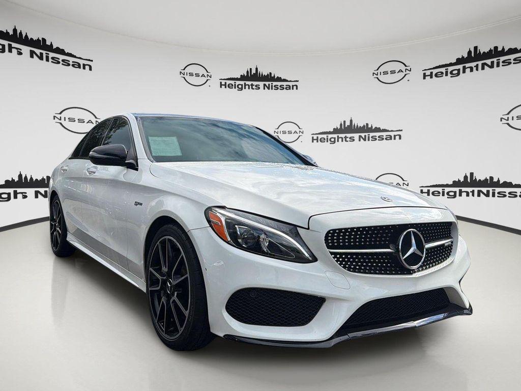 used 2018 Mercedes-Benz AMG C 43 car, priced at $25,165