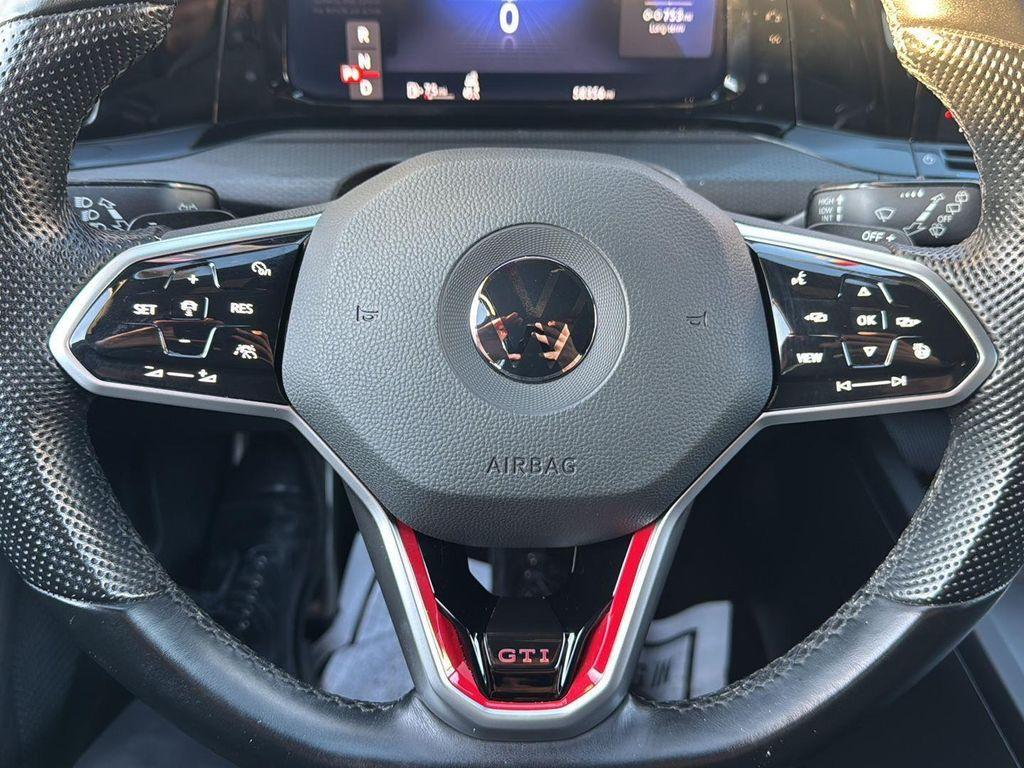 used 2022 Volkswagen Golf GTI car, priced at $23,990