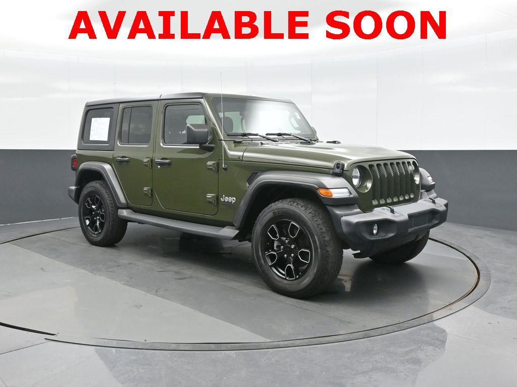 used 2021 Jeep Wrangler Unlimited car, priced at $26,843