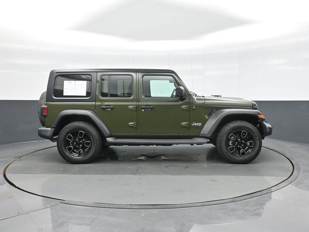 used 2021 Jeep Wrangler Unlimited car, priced at $26,843