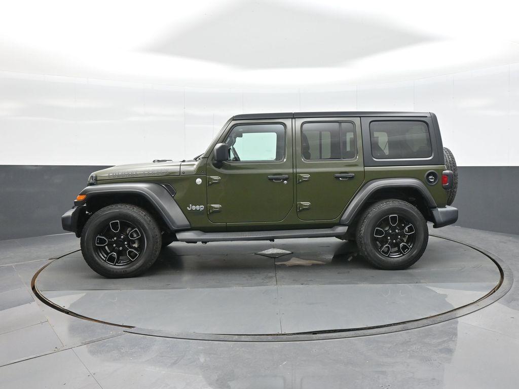 used 2021 Jeep Wrangler Unlimited car, priced at $26,843