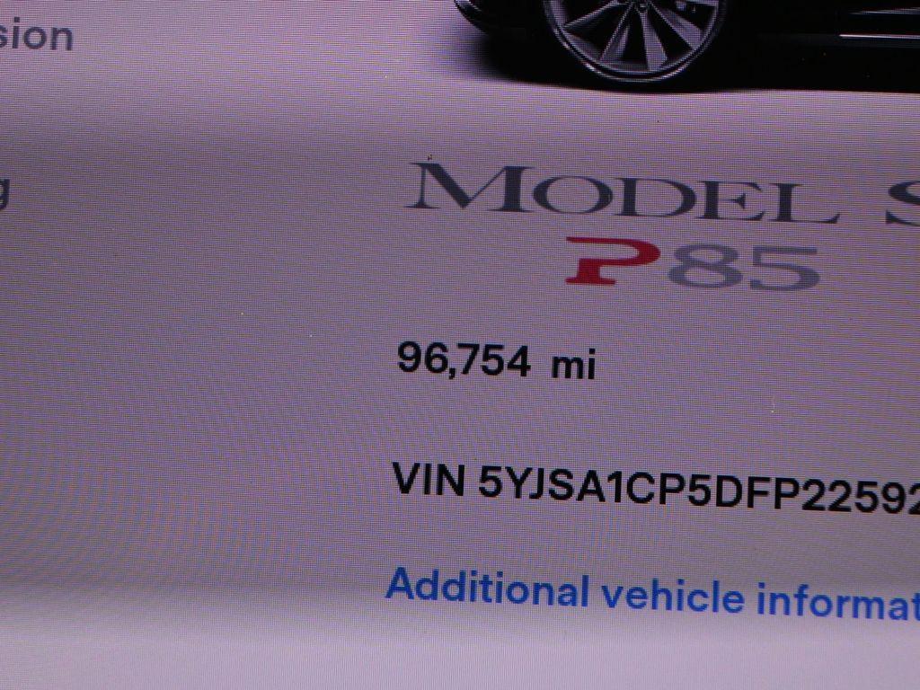 used 2013 Tesla Model S car, priced at $13,849