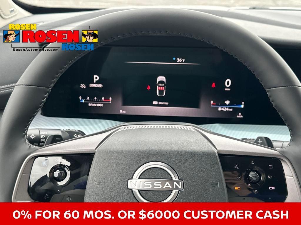 new 2025 Nissan Murano car, priced at $45,210