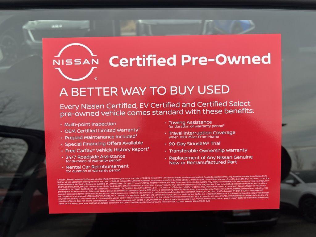 used 2024 Nissan Kicks car, priced at $18,936