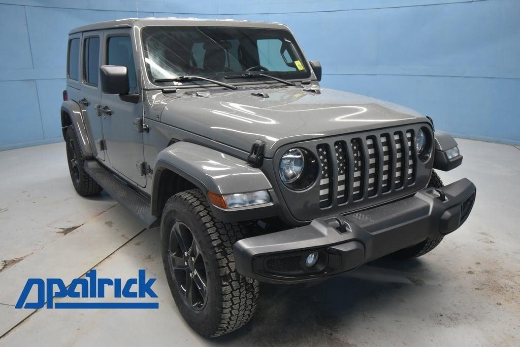 used 2021 Jeep Wrangler Unlimited car, priced at $24,655