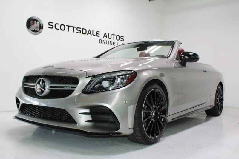 used 2019 Mercedes-Benz AMG C 43 car, priced at $34,900