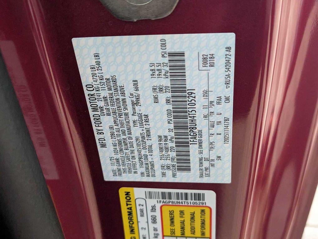 used 2026 Ford Mustang car, priced at $45,778