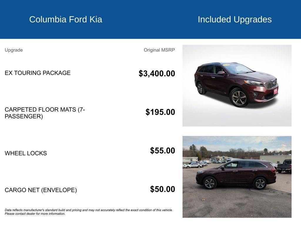 used 2019 Kia Sorento car, priced at $17,888