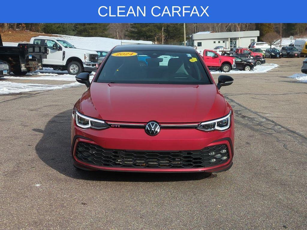 used 2024 Volkswagen Golf GTI car, priced at $35,998