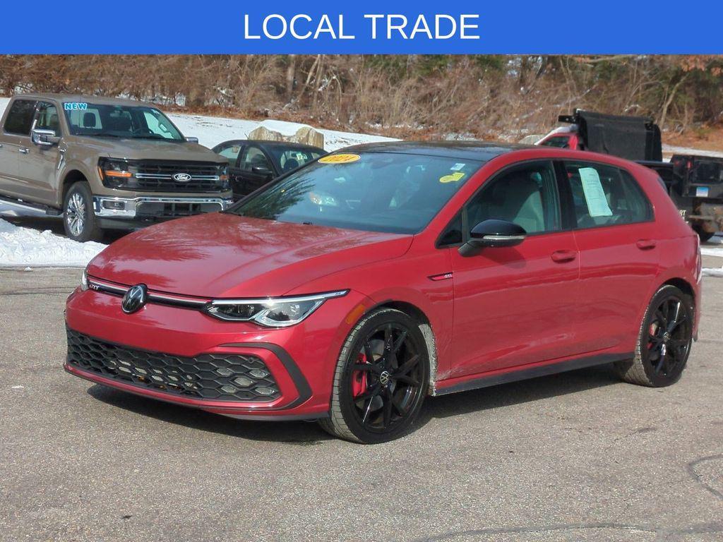 used 2024 Volkswagen Golf GTI car, priced at $35,998