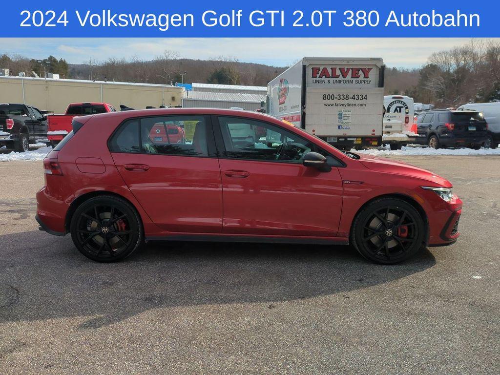 used 2024 Volkswagen Golf GTI car, priced at $35,998