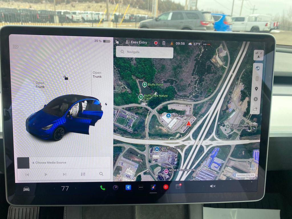 used 2021 Tesla Model Y car, priced at $23,890