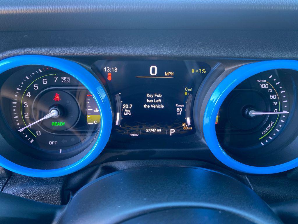 used 2022 Jeep Wrangler Unlimited 4xe car, priced at $28,590