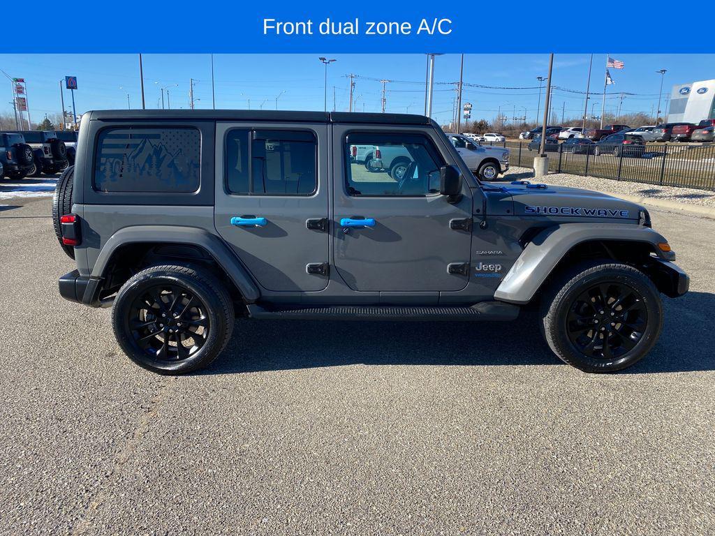 used 2022 Jeep Wrangler Unlimited 4xe car, priced at $28,590