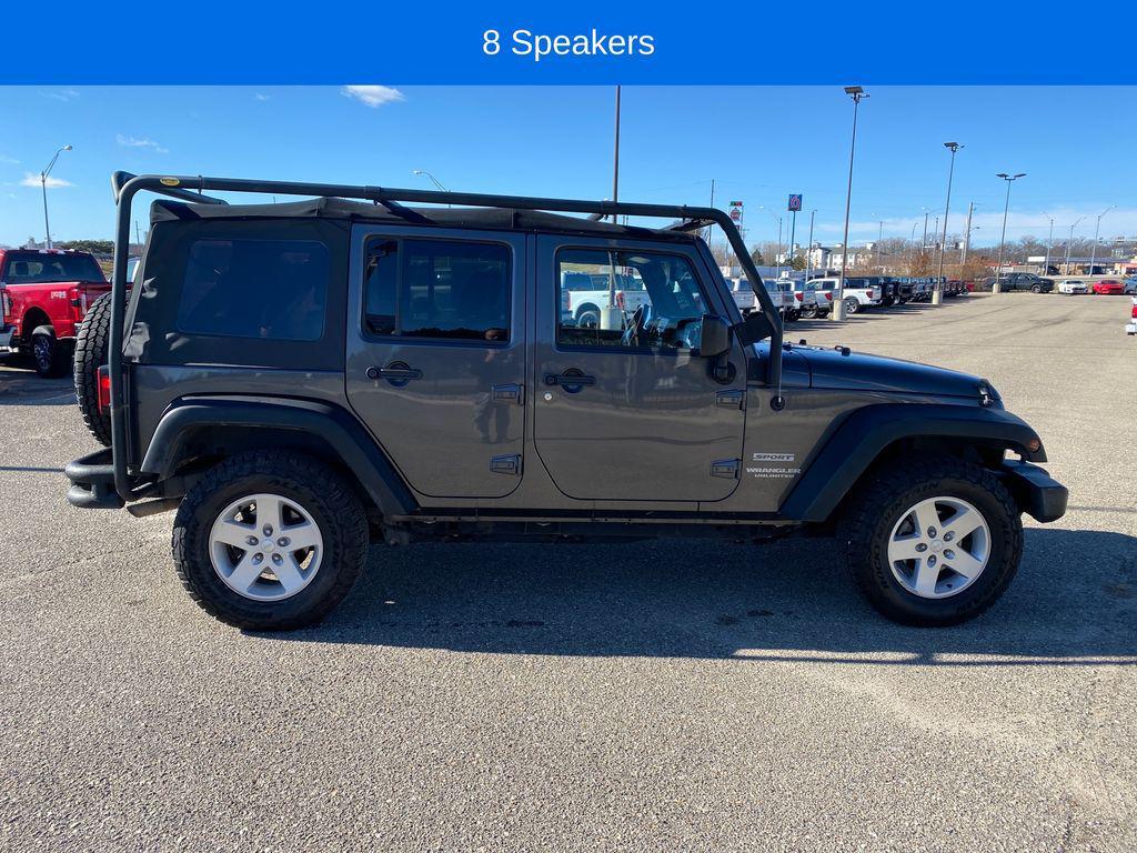 used 2017 Jeep Wrangler Unlimited car, priced at $16,888