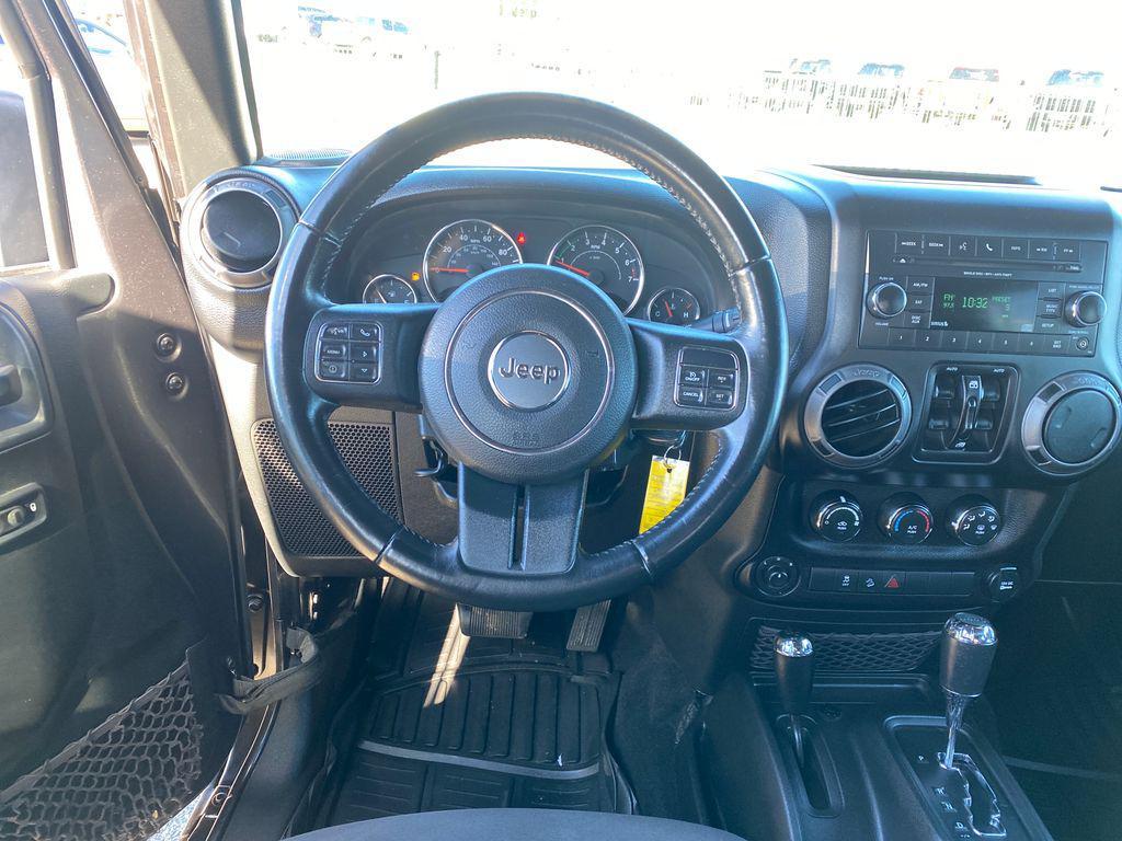 used 2017 Jeep Wrangler Unlimited car, priced at $16,888