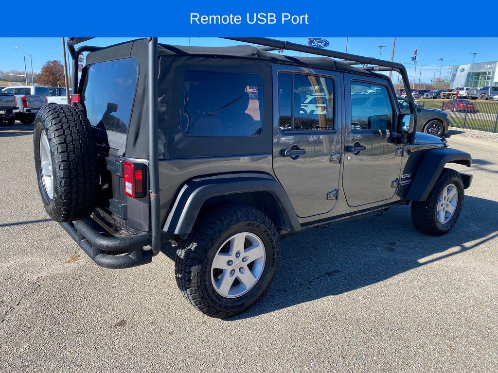 used 2017 Jeep Wrangler Unlimited car, priced at $16,888