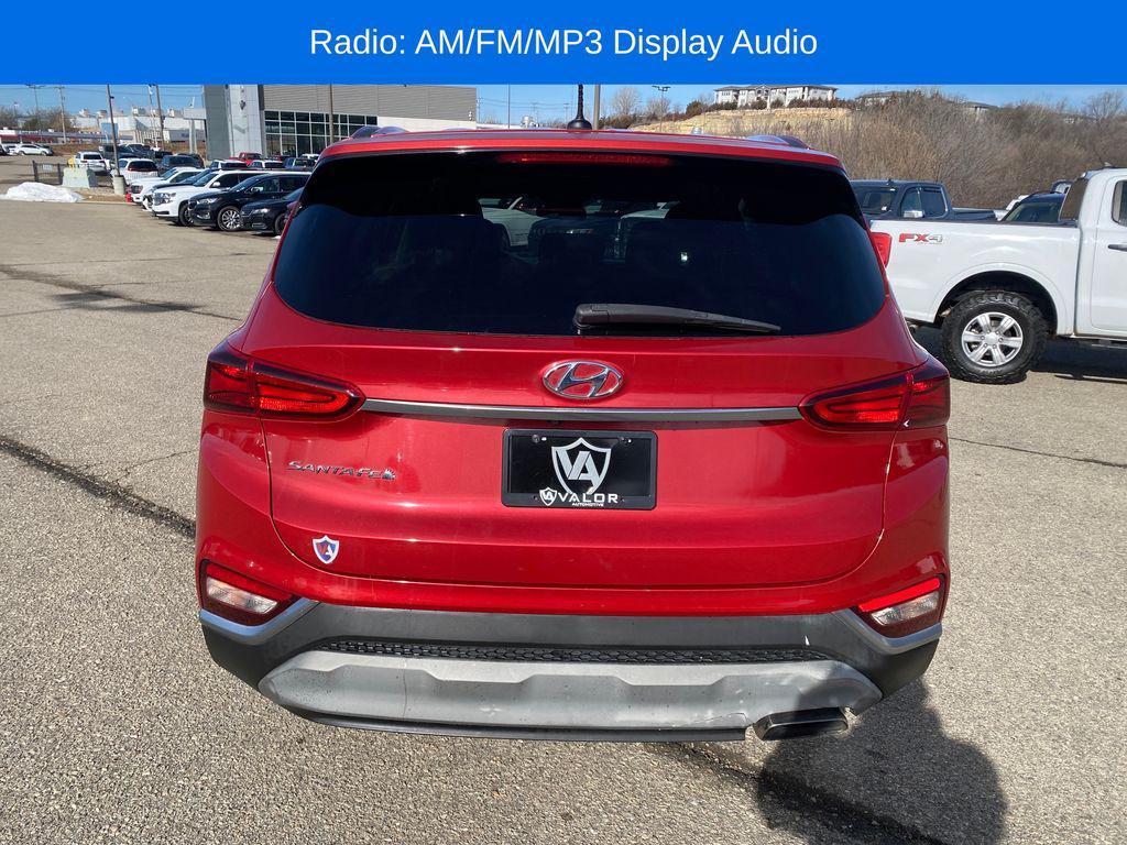 used 2019 Hyundai Santa Fe car, priced at $12,990