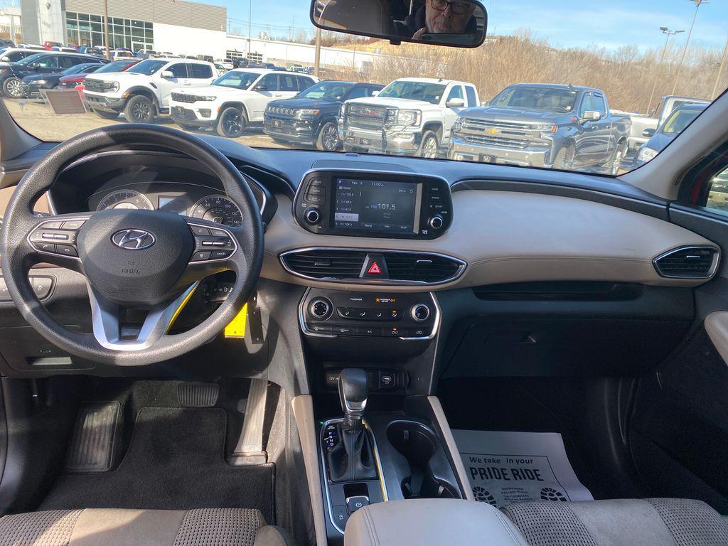 used 2019 Hyundai Santa Fe car, priced at $12,990