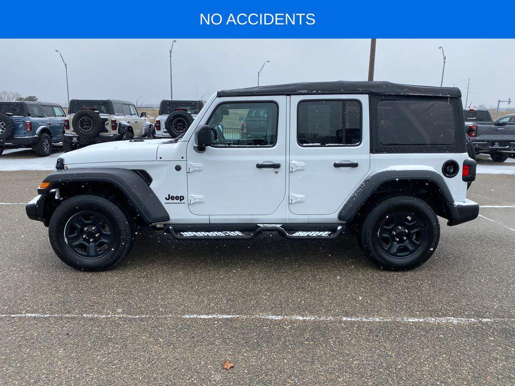 used 2023 Jeep Wrangler car, priced at $27,590
