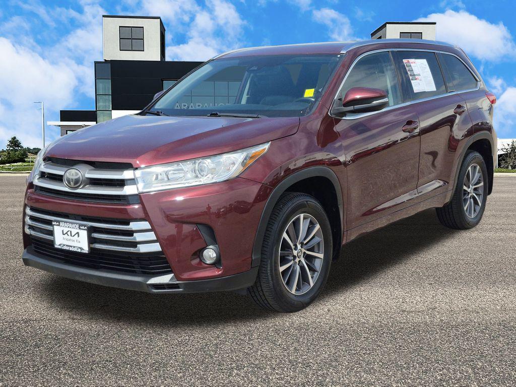 used 2018 Toyota Highlander car, priced at $20,000