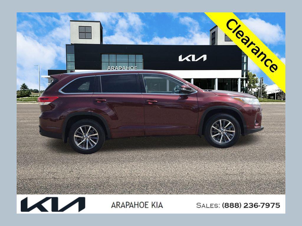 used 2018 Toyota Highlander car, priced at $20,000
