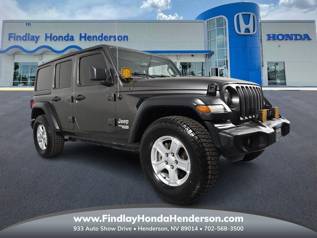 used 2019 Jeep Wrangler Unlimited car, priced at $21,984