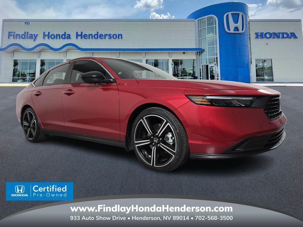 used 2024 Honda Accord Hybrid car, priced at $29,484