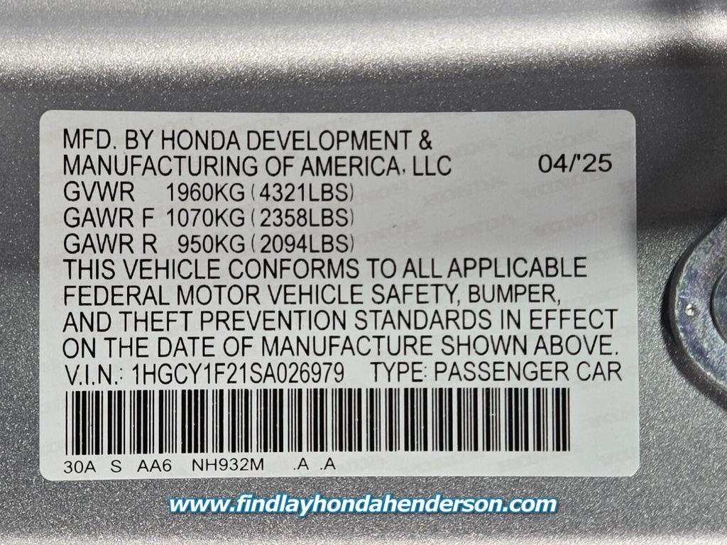 used 2025 Honda Accord car, priced at $26,483