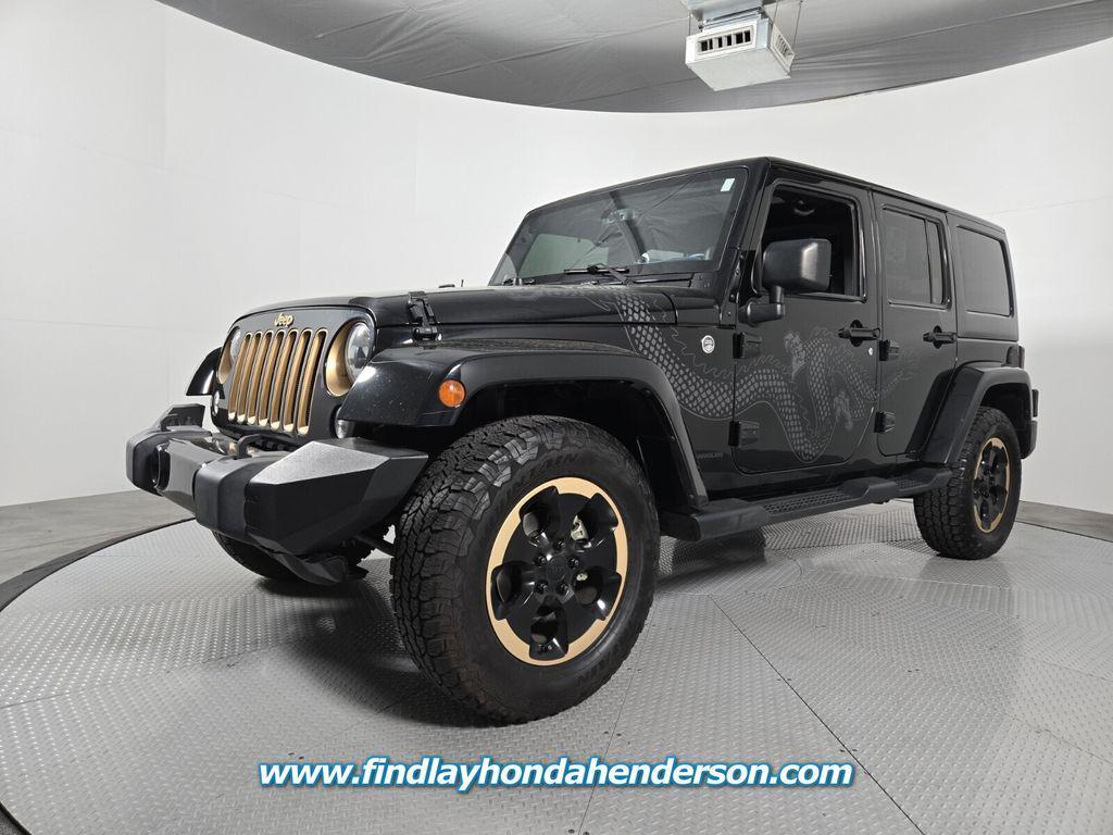 used 2014 Jeep Wrangler Unlimited car, priced at $19,484